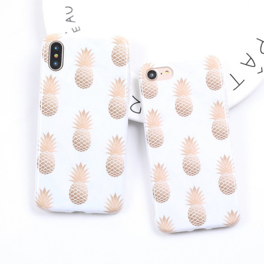 *NEW iPhone 11/Pro/XR Marble Pineapple Case - Picture 3 of 7